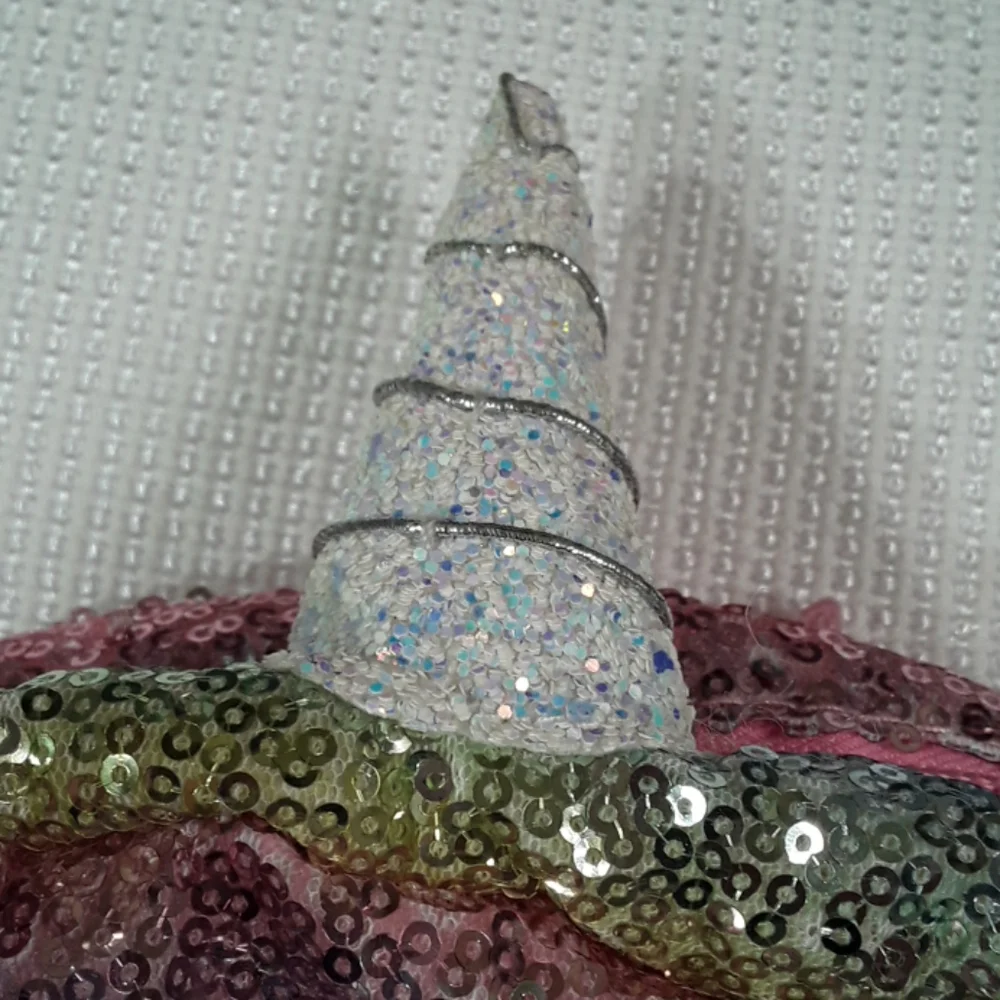 90's Inspired Unicorn Sparkle Sequin Winged‎ Pink Pastel Backpack